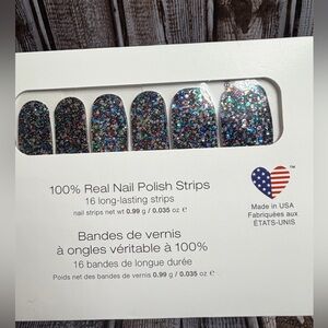 Broadway Glimmer - Color Street Nail Polish Strips NWT Retired Glitter
